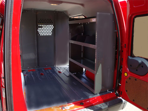 Transit Connect Shelving